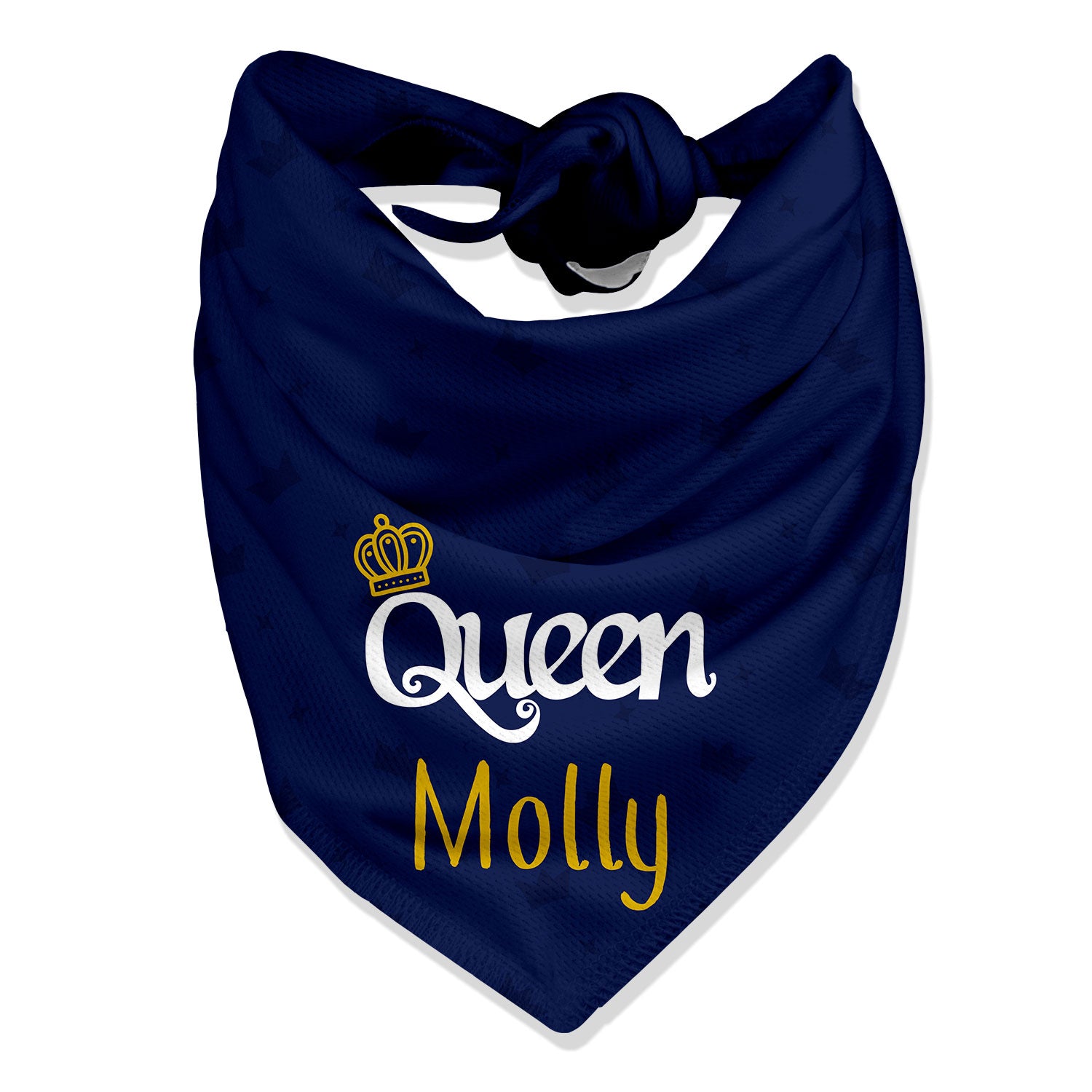 Queen Personalised Dog Bandana