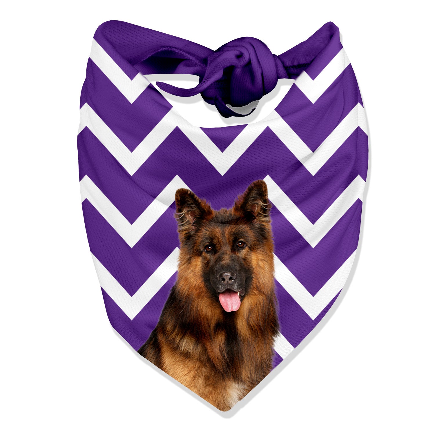 Zigzag Personalised Dog Bandana