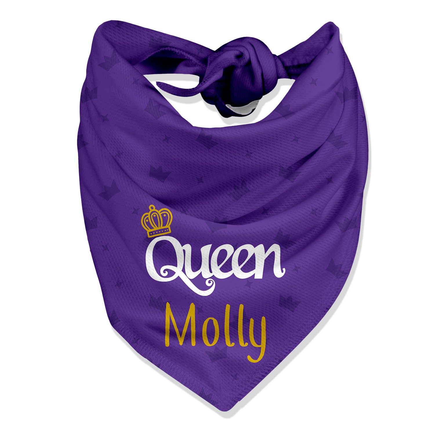 Queen Personalised Dog Bandana