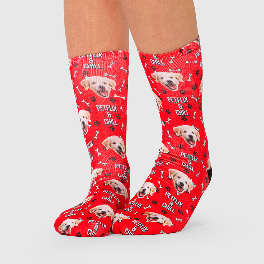 Petflix and Chill Socks