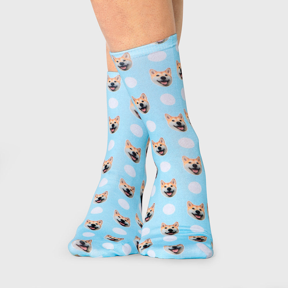 Polka Dot Dog Socks