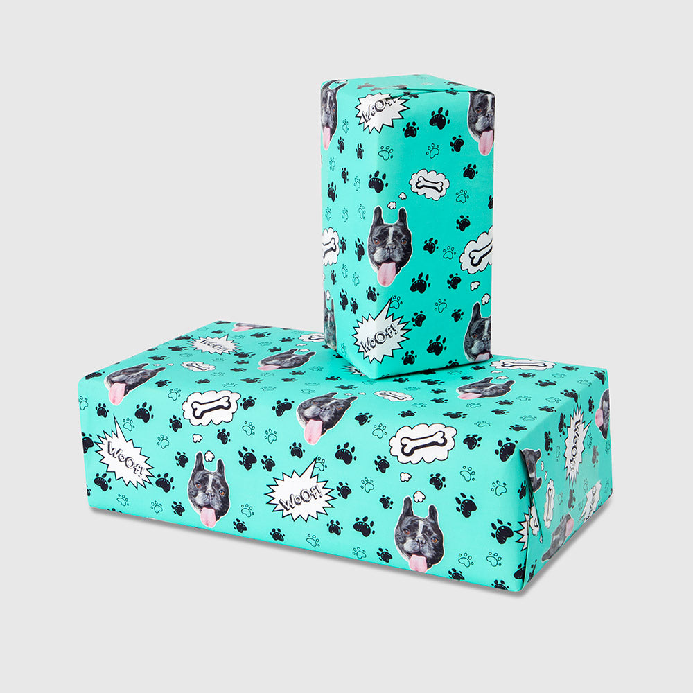 Personalised Woof Wrapping Paper