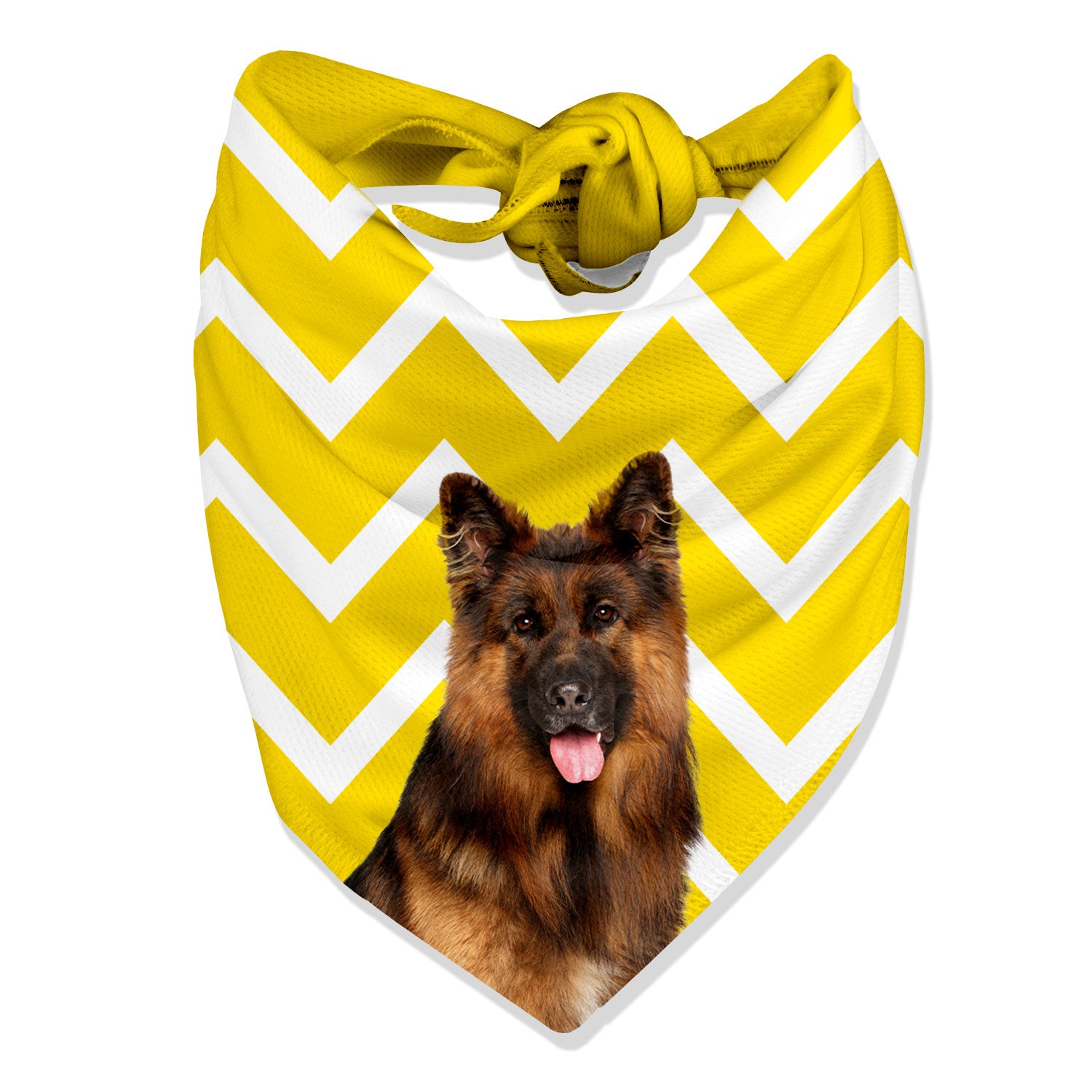 Zigzag Personalised Dog Bandana