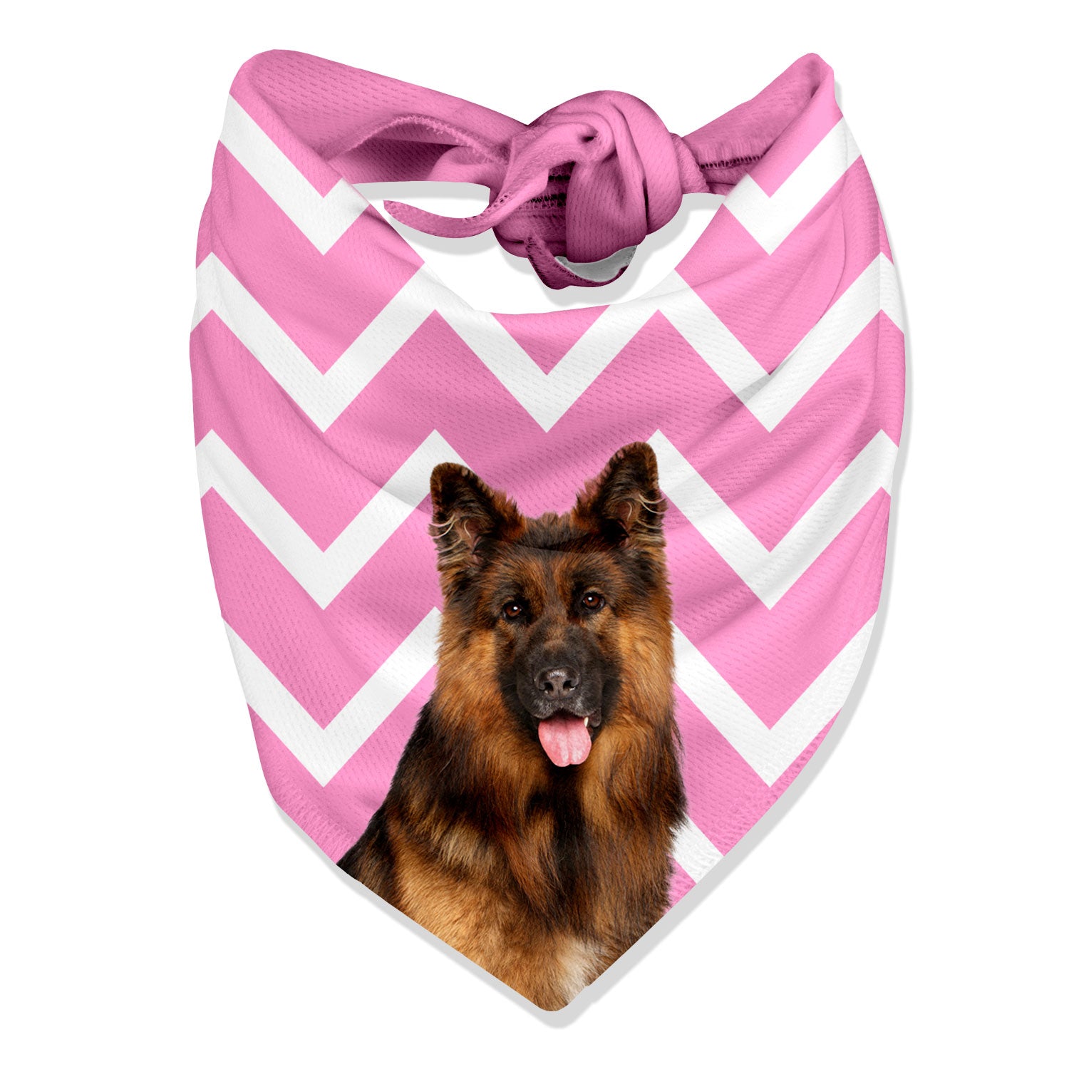 Zigzag Personalised Dog Bandana