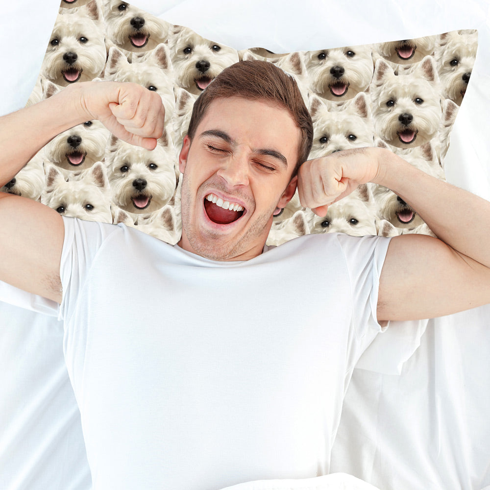 Dogs Photo On Pillowcases