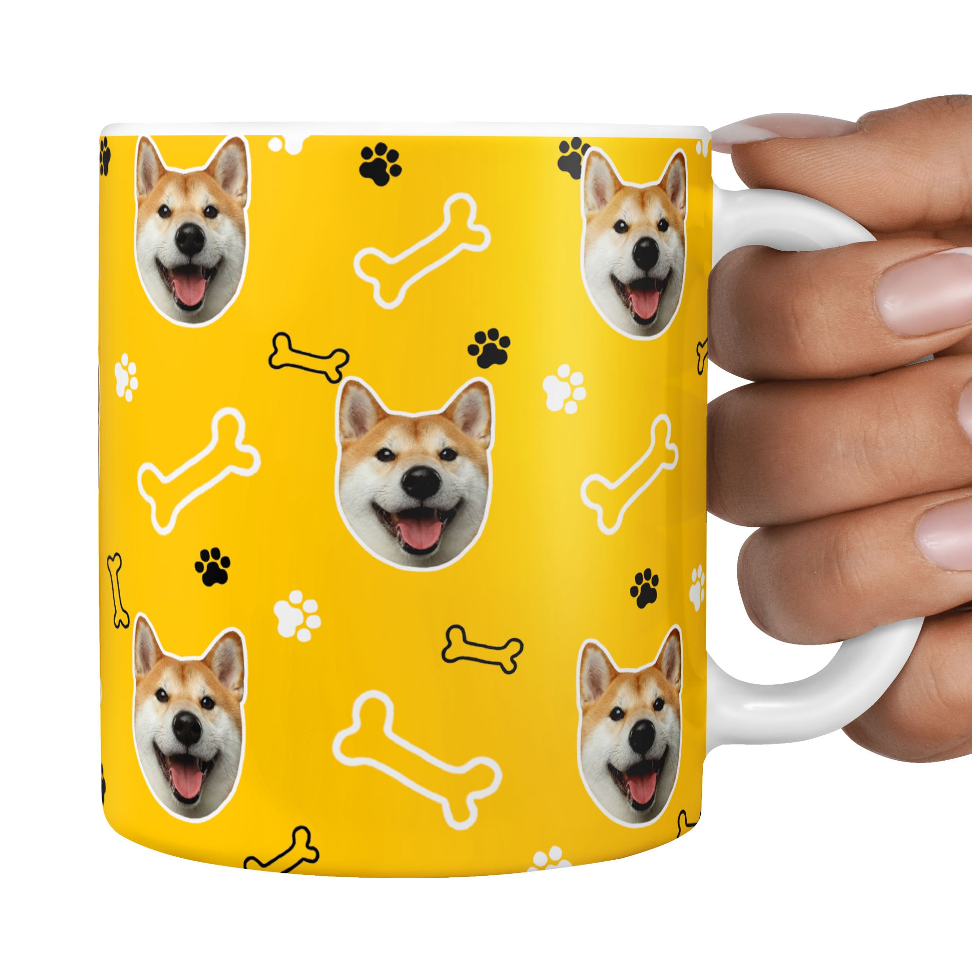 dog mug with your photo on