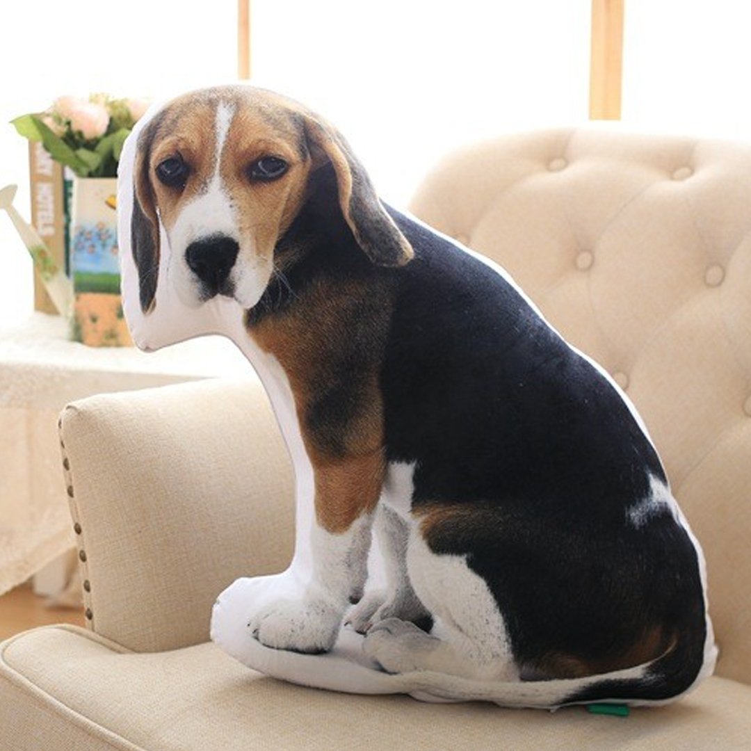 Dog Photo Shaped Pillow