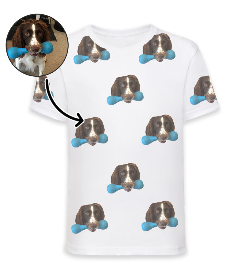 Personalised Dog Kids T-Shirt