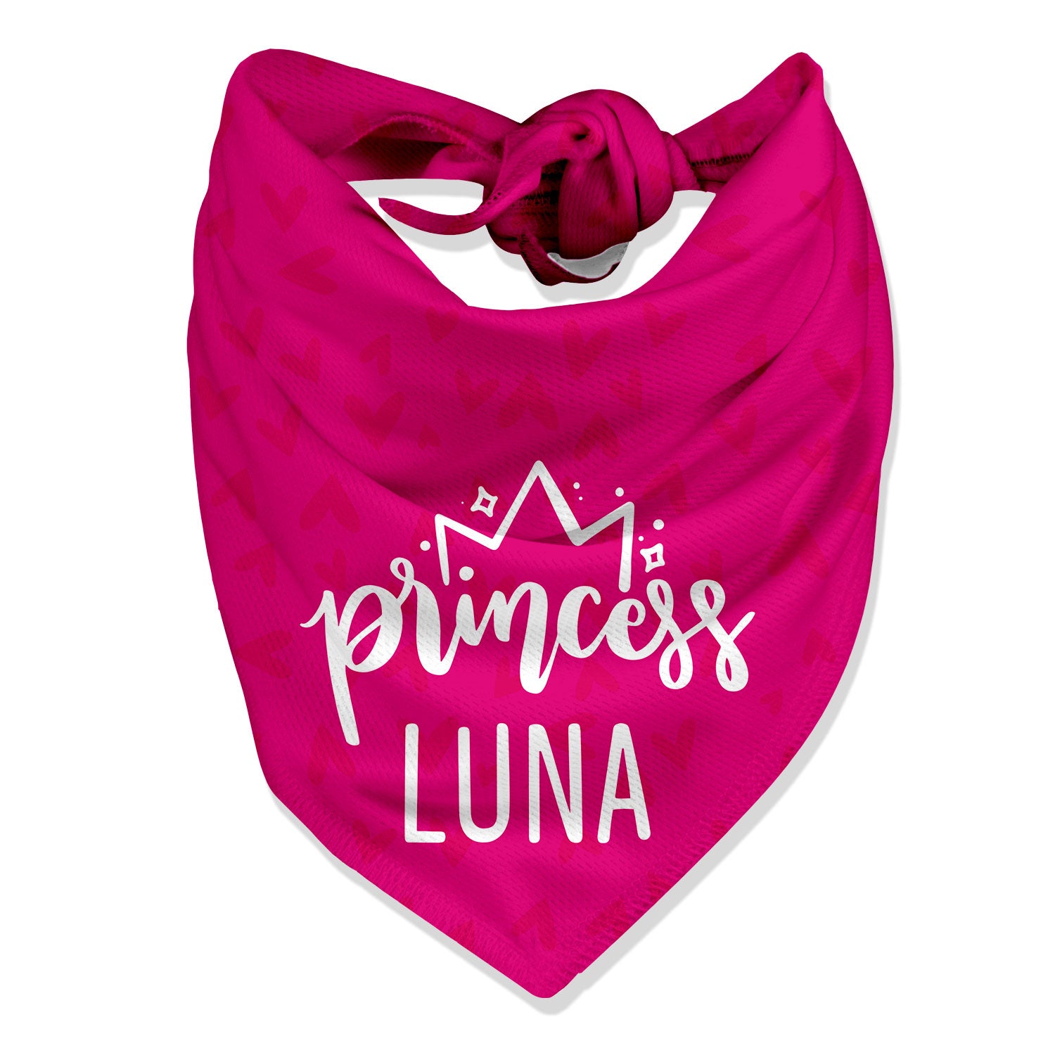 Princess Personalised Dog Bandana