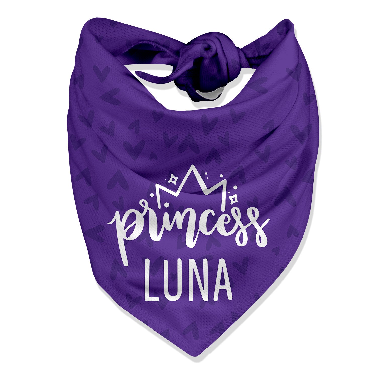 Princess Personalised Dog Bandana