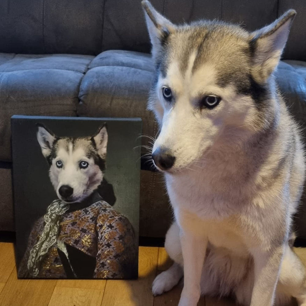 Royal Master Dog Portrait