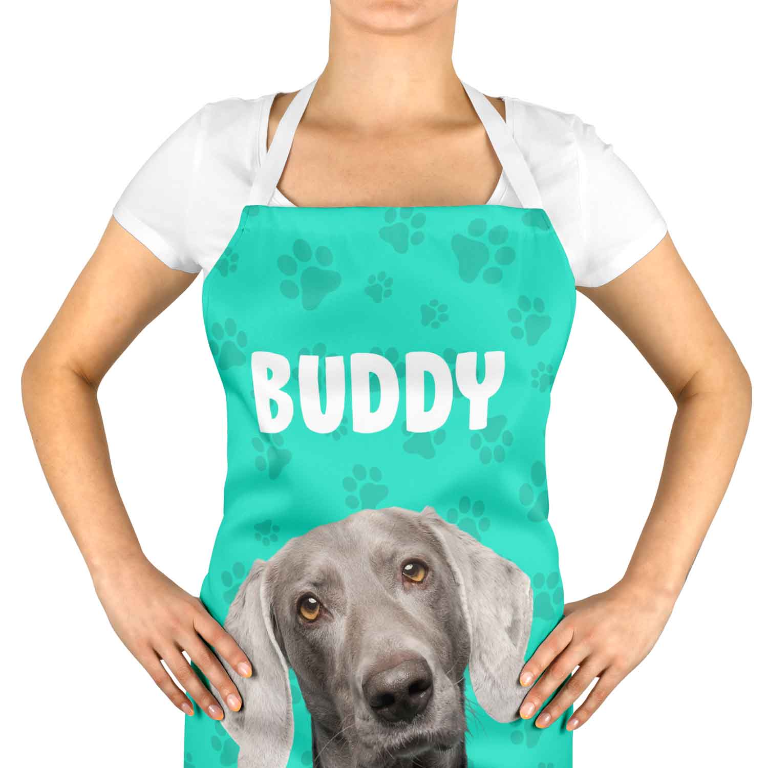Your Dog Name & Face Personalised Apron