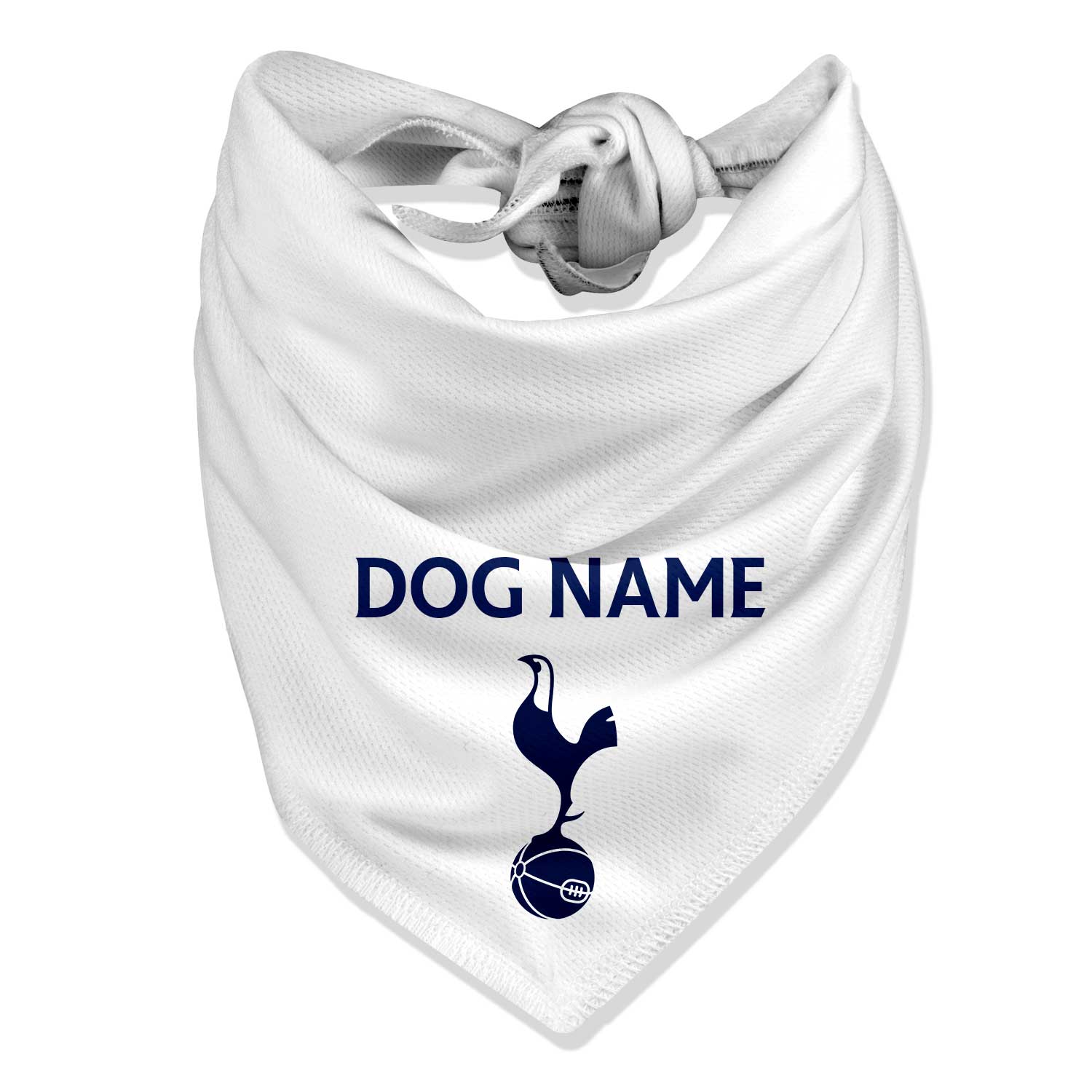 Personalised Spurs Dog Bandana