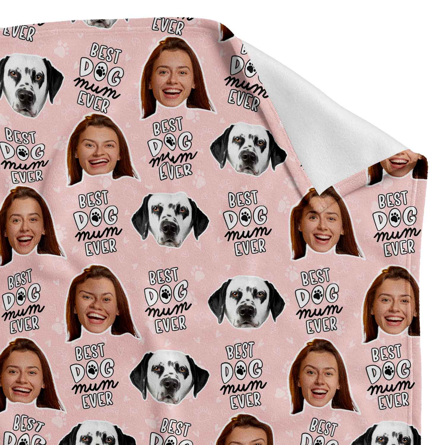 Best Dog Mum Ever Personalised Dog Blanket