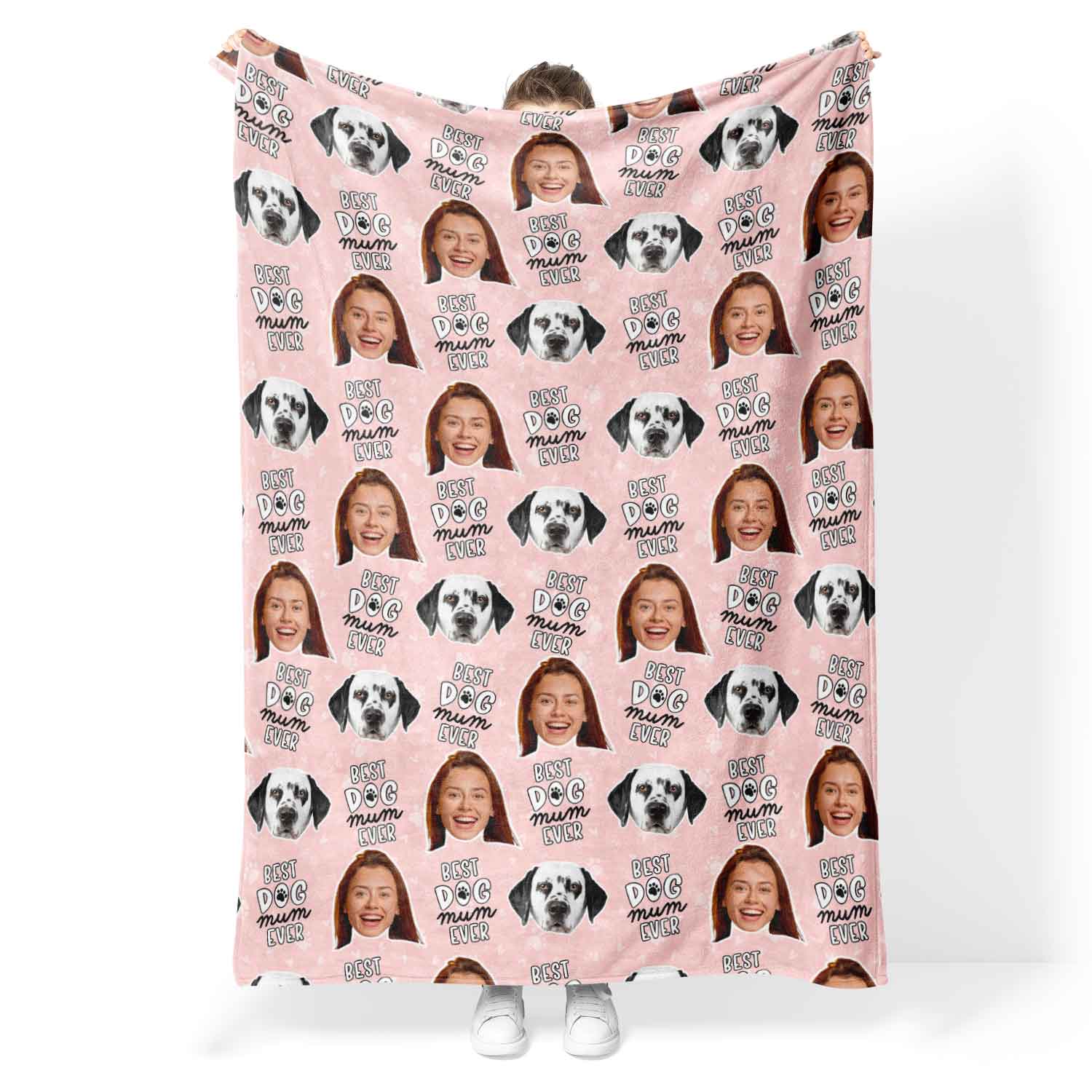 Best Dog Mum Ever Personalised Dog Blanket