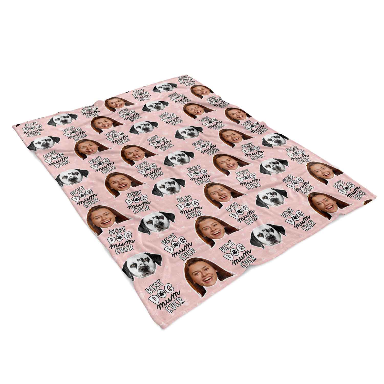 Best Dog Mum Ever Personalised Dog Blanket