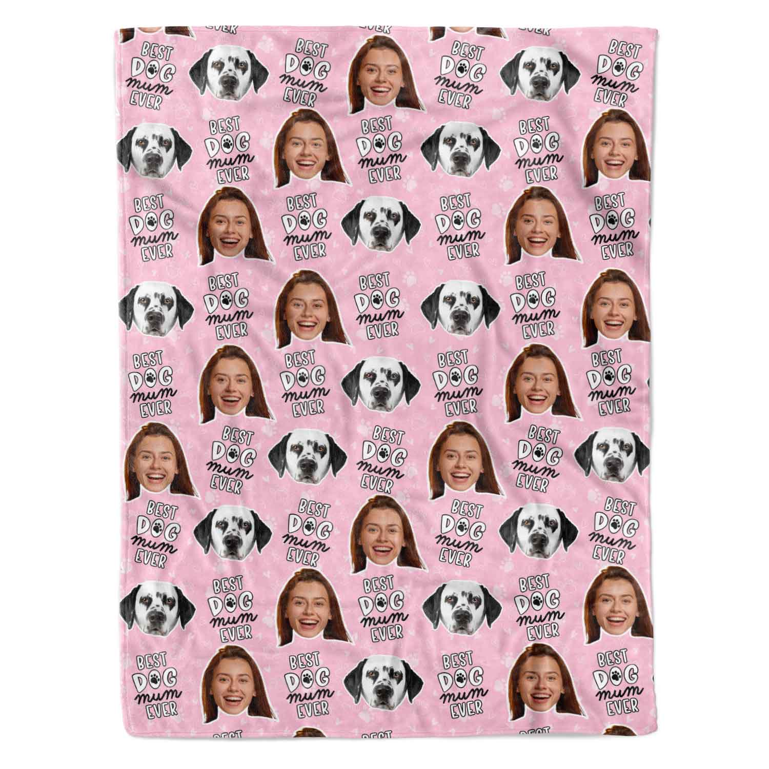 Best Dog Mum Ever Personalised Dog Blanket