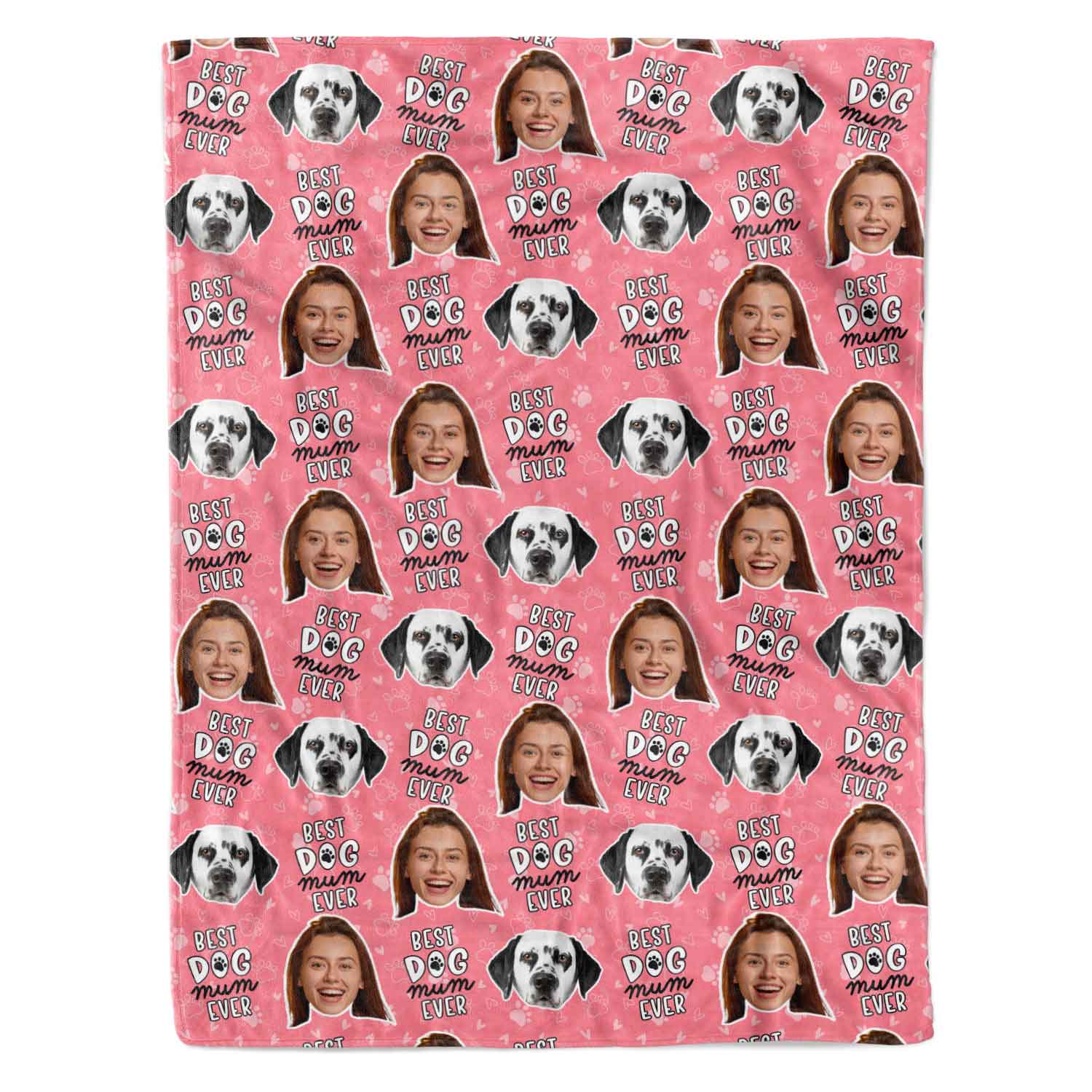Best Dog Mum Ever Personalised Dog Blanket
