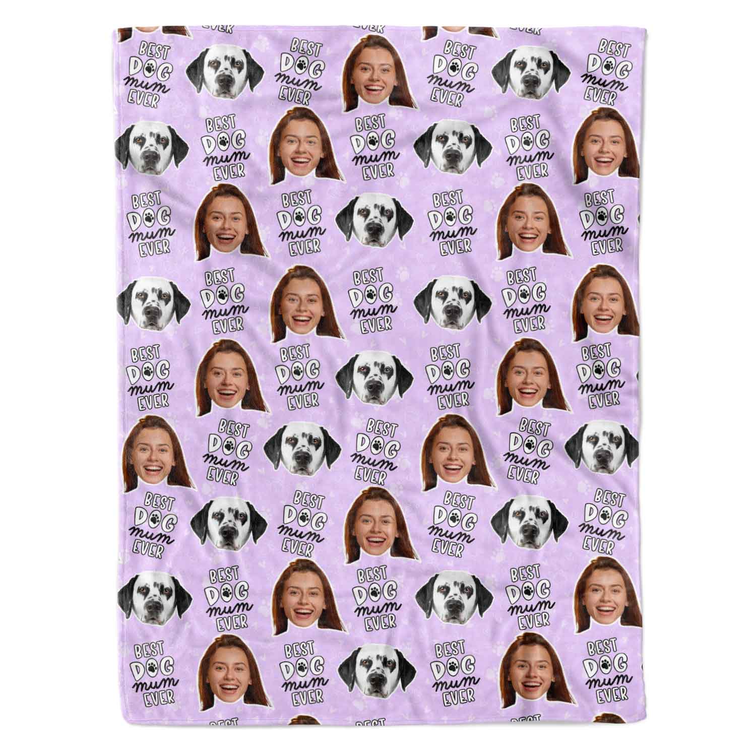 Best Dog Mum Ever Personalised Dog Blanket