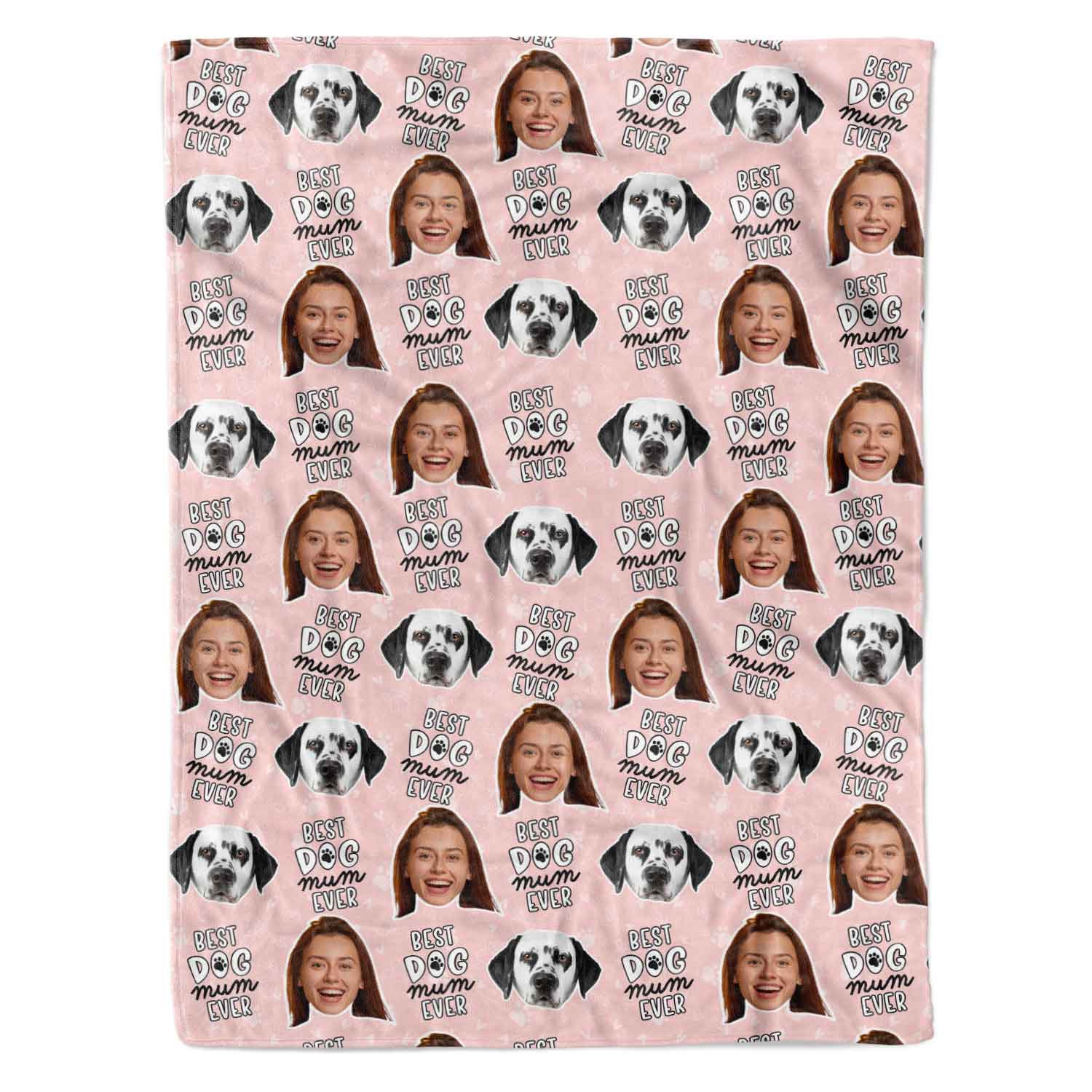 Best Dog Mum Ever Personalised Dog Blanket