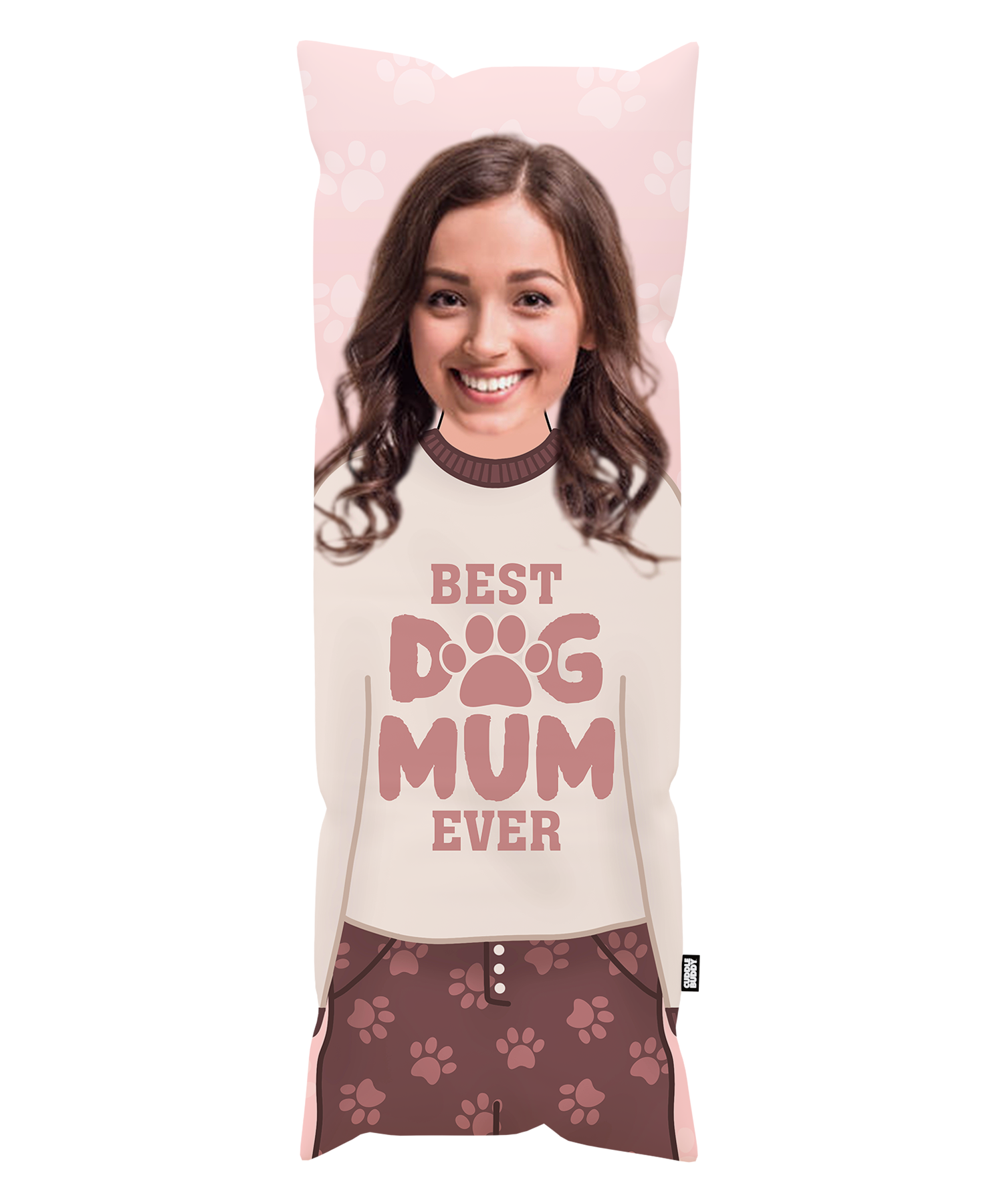 Best Dog Mum Ever Personalised Body Pillow