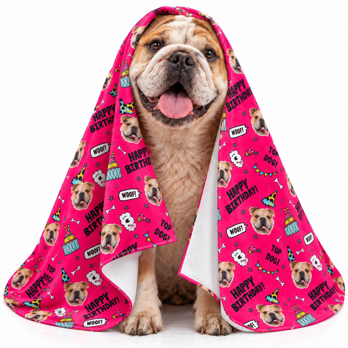 Top Dog Birthday Towel