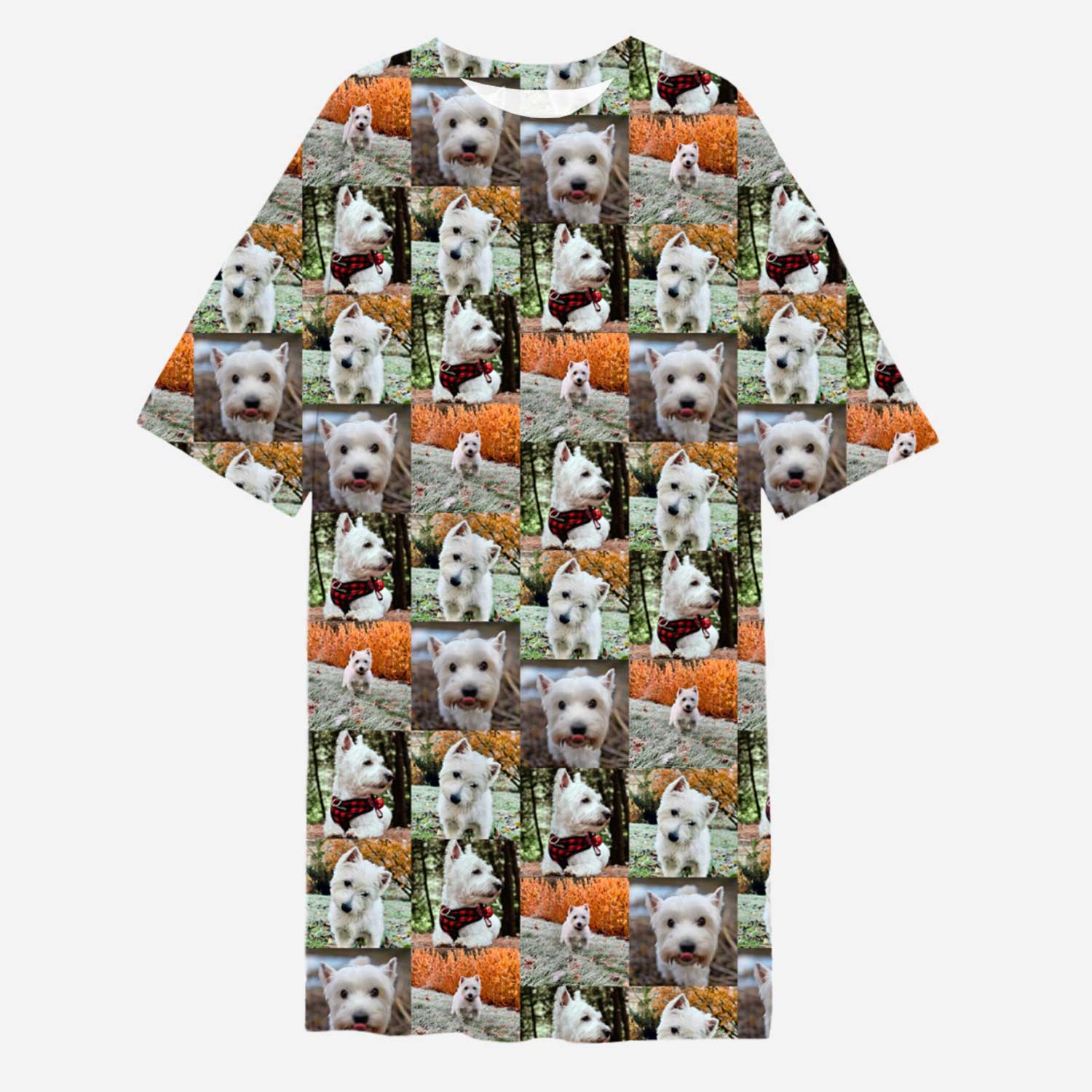Dog Photo Collage Sleep Tee