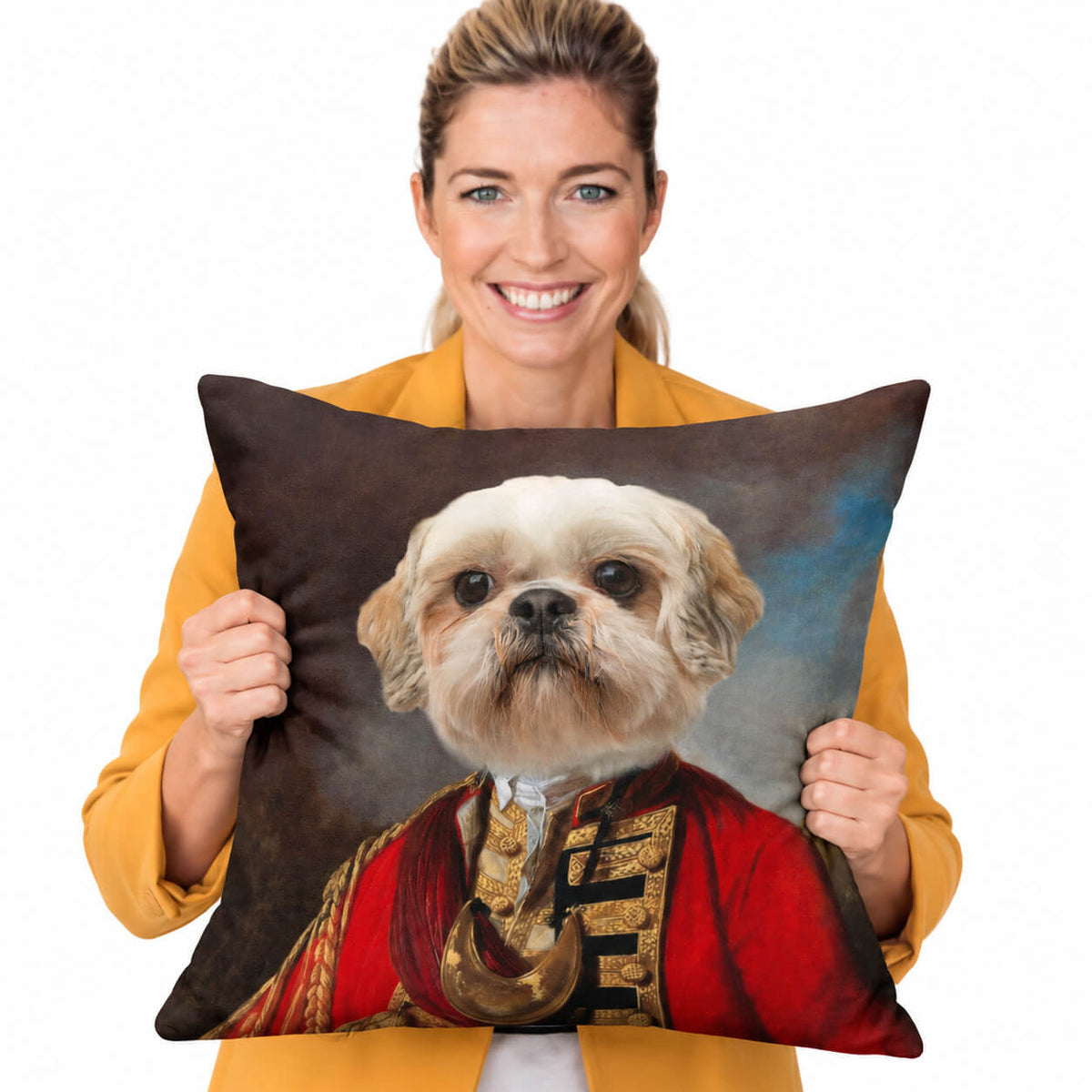 Dog Royal Regiment Cushion
