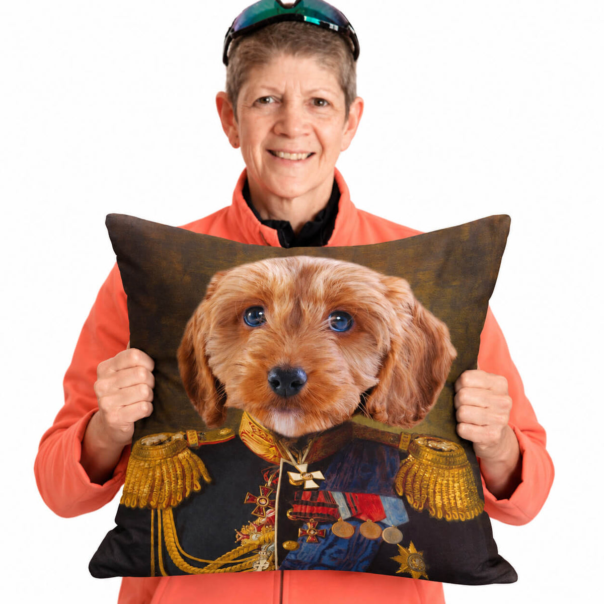 Dog Admiral Cushion