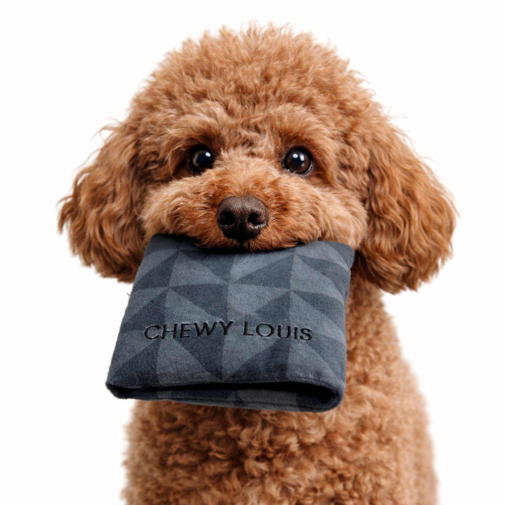 Chewy Louis Wallet Dog Toy