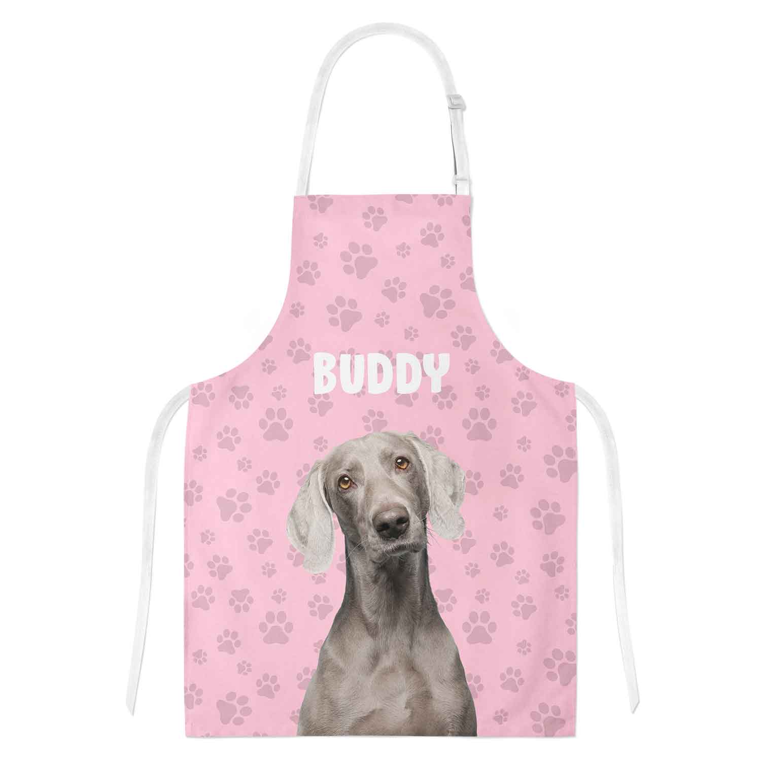 Your Dog Name & Face Personalised Apron