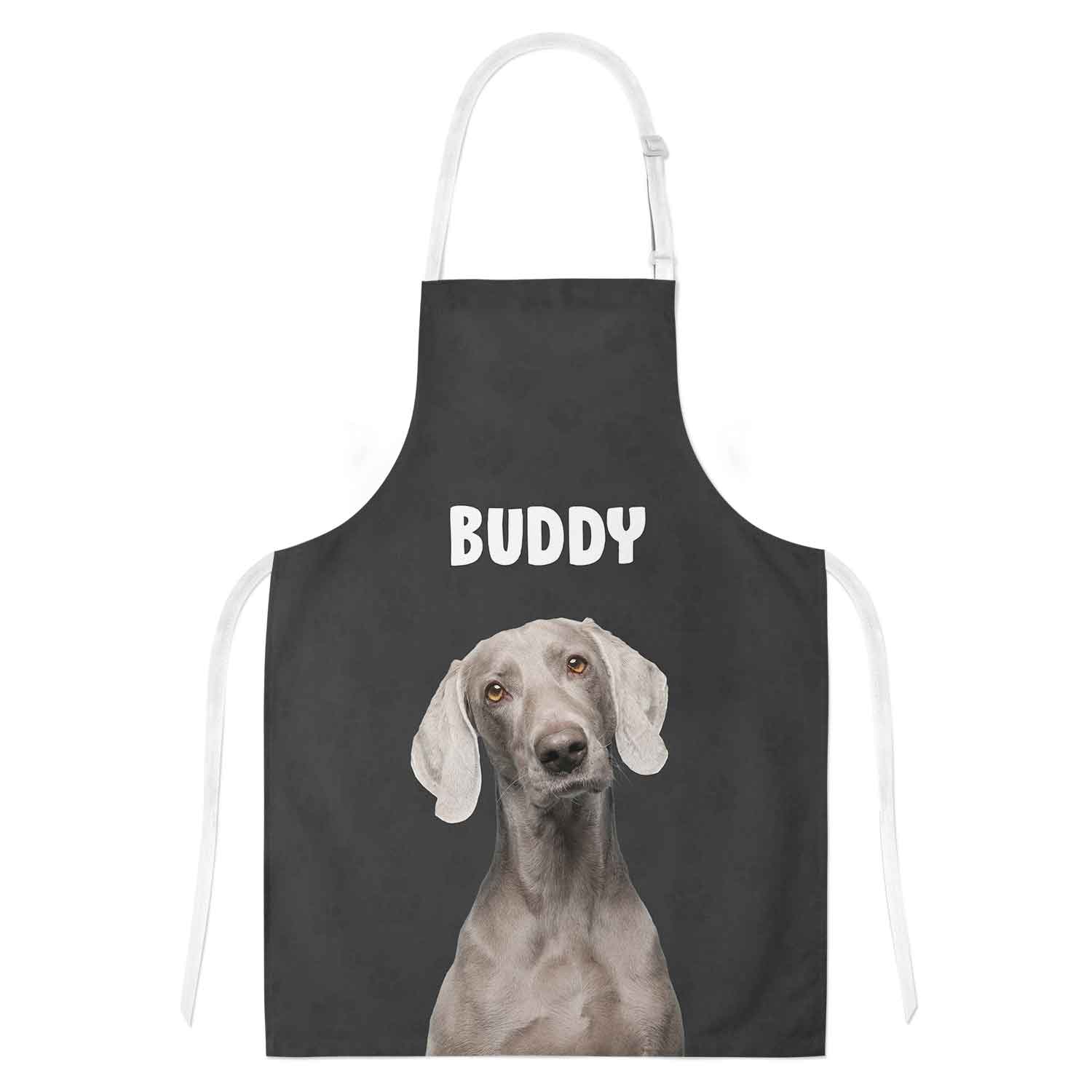 Your Dog Name & Face Personalised Apron