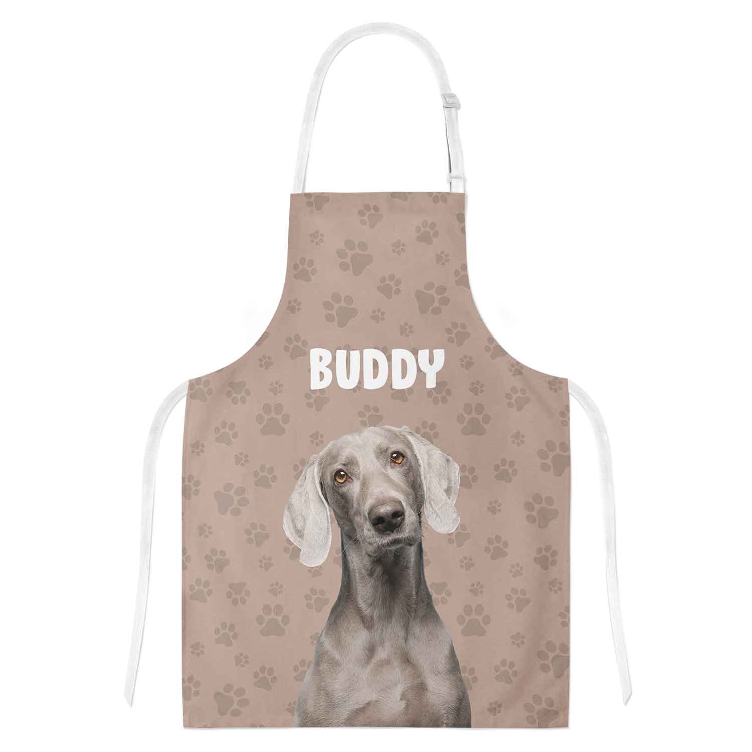 Your Dog Name & Face Personalised Apron