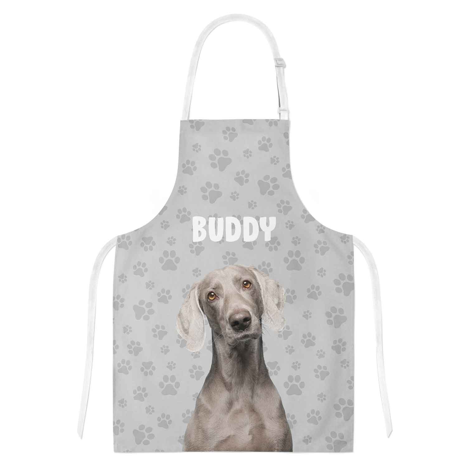 Your Dog Name & Face Personalised Apron