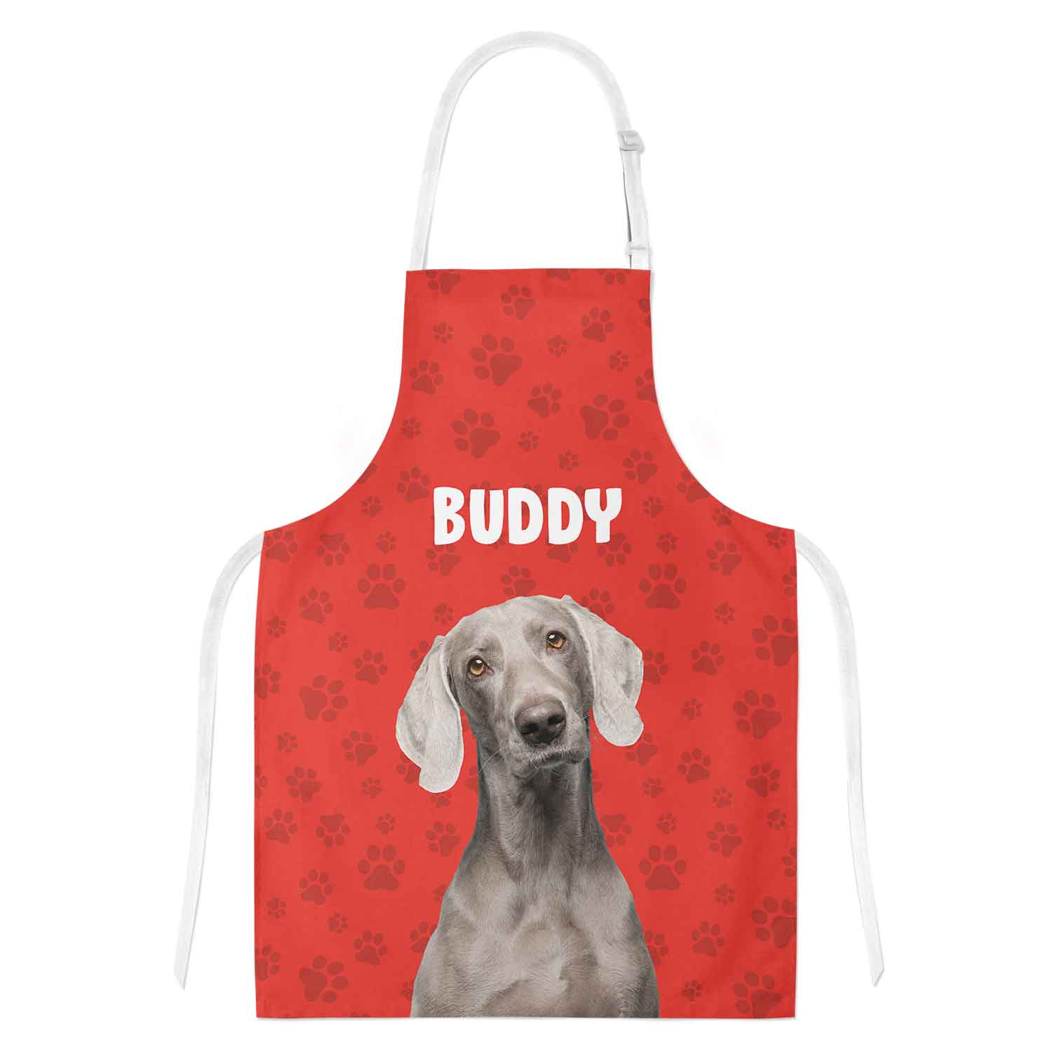 Your Dog Name & Face Personalised Apron