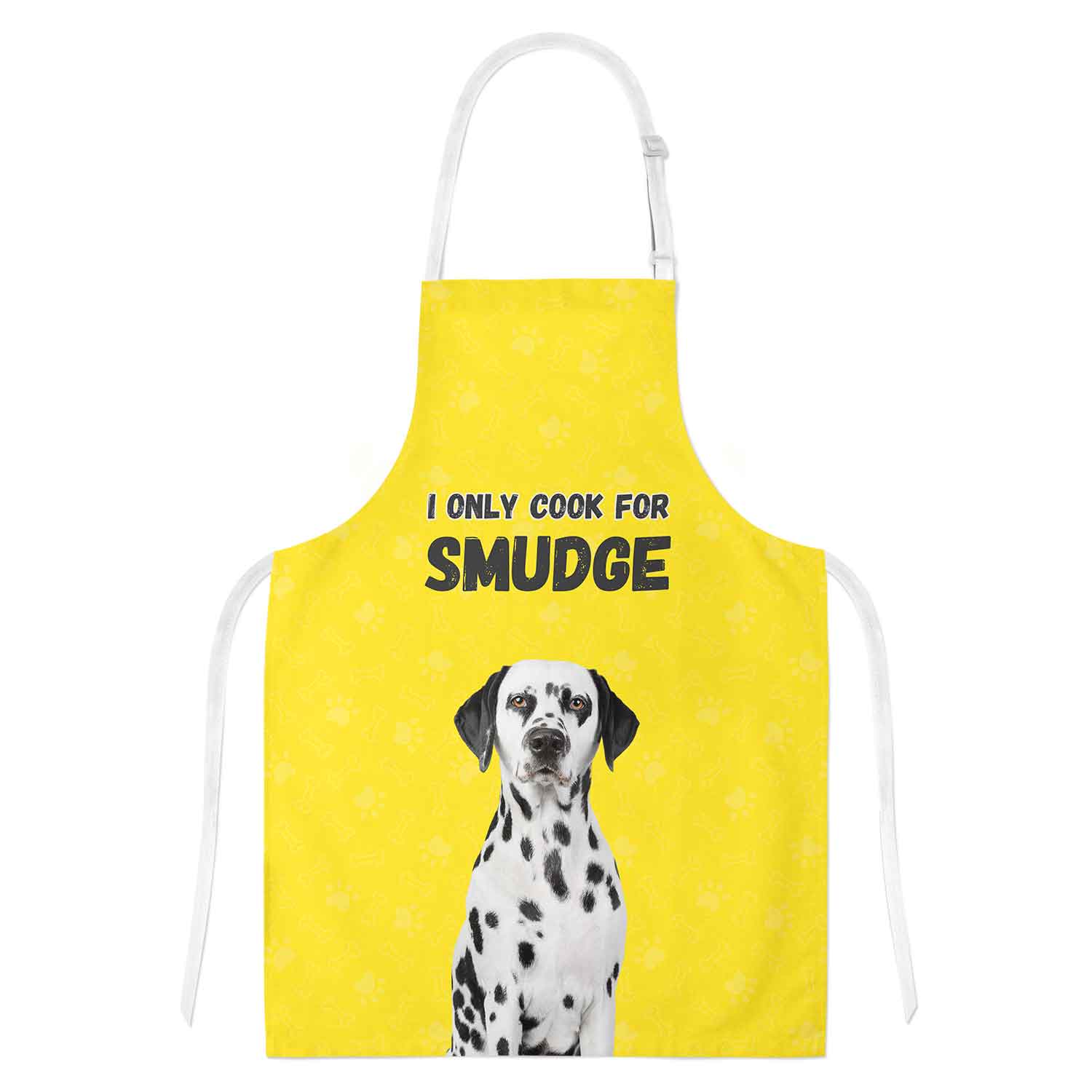 I Only Cook For (Dogs Name) Personalised Apron