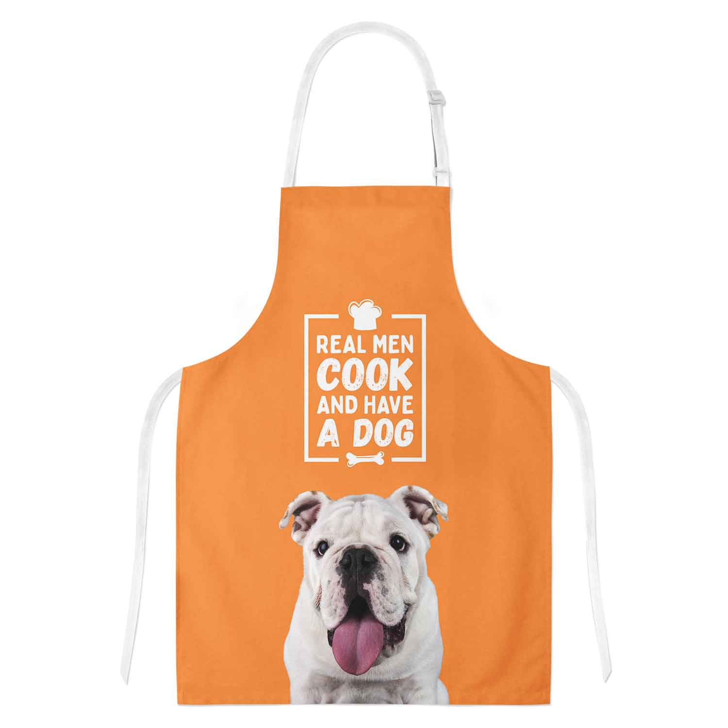 Real Men Cook & Have A Dog Personalised Apron