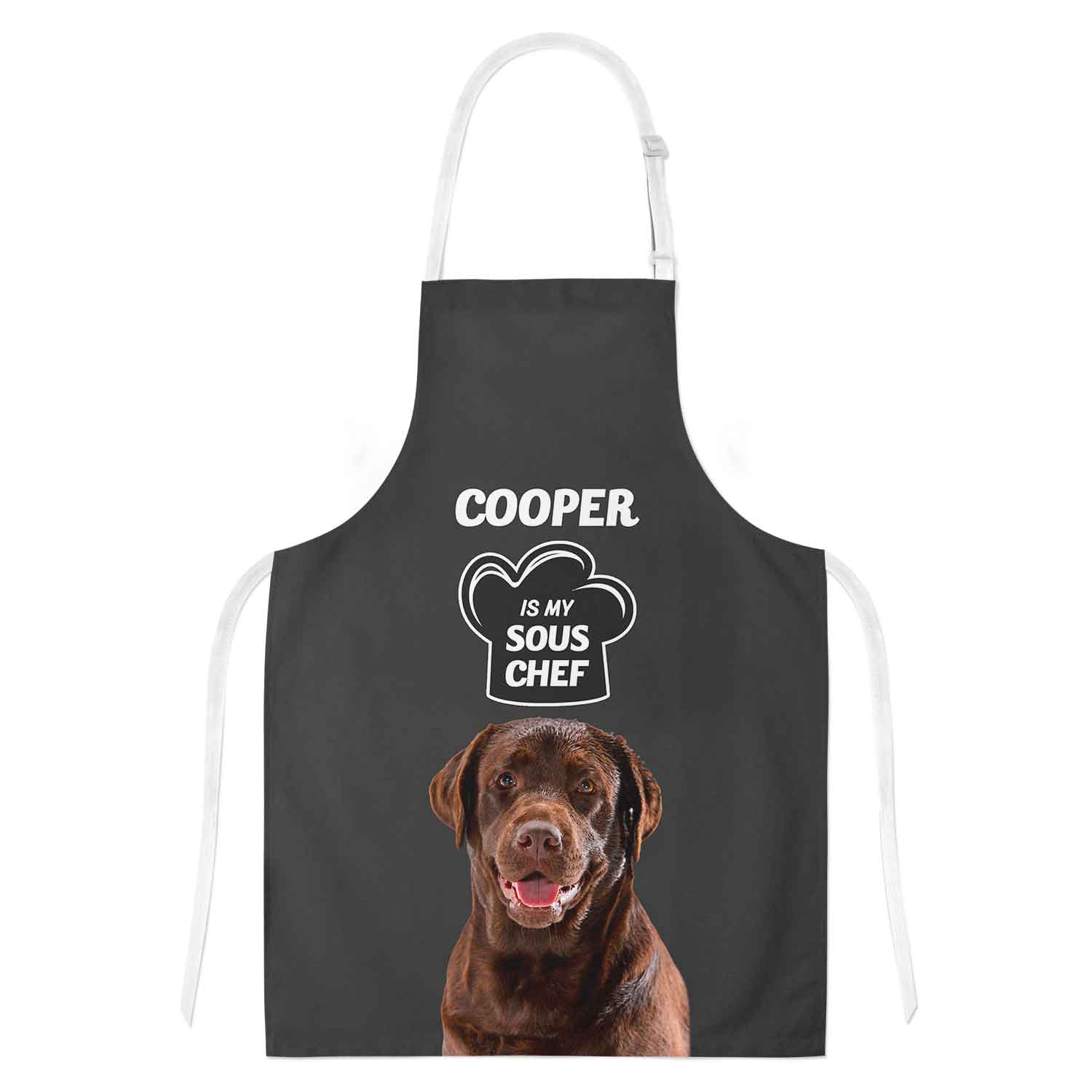 (Dogs Name) Is My Sous Chef Personalised Apron
