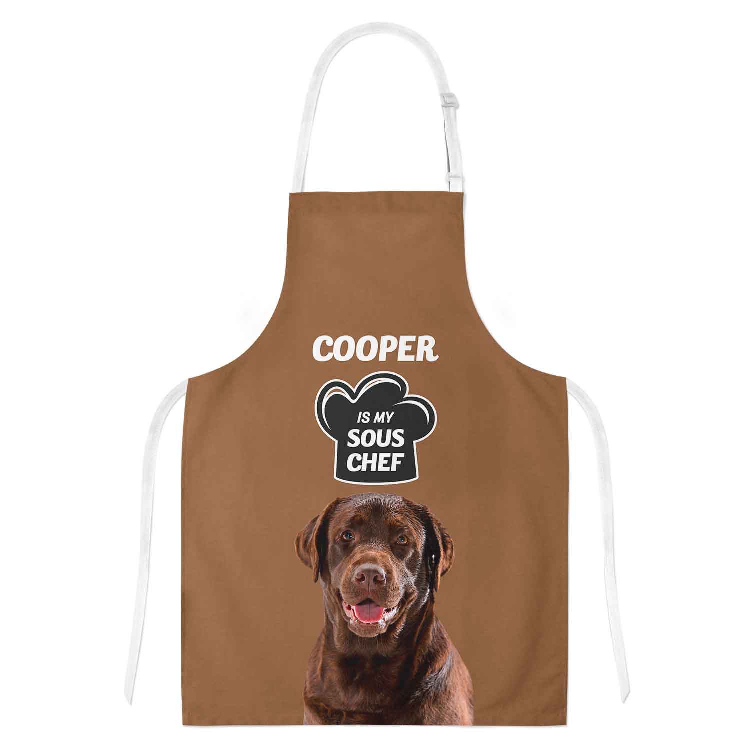 (Dogs Name) Is My Sous Chef Personalised Apron