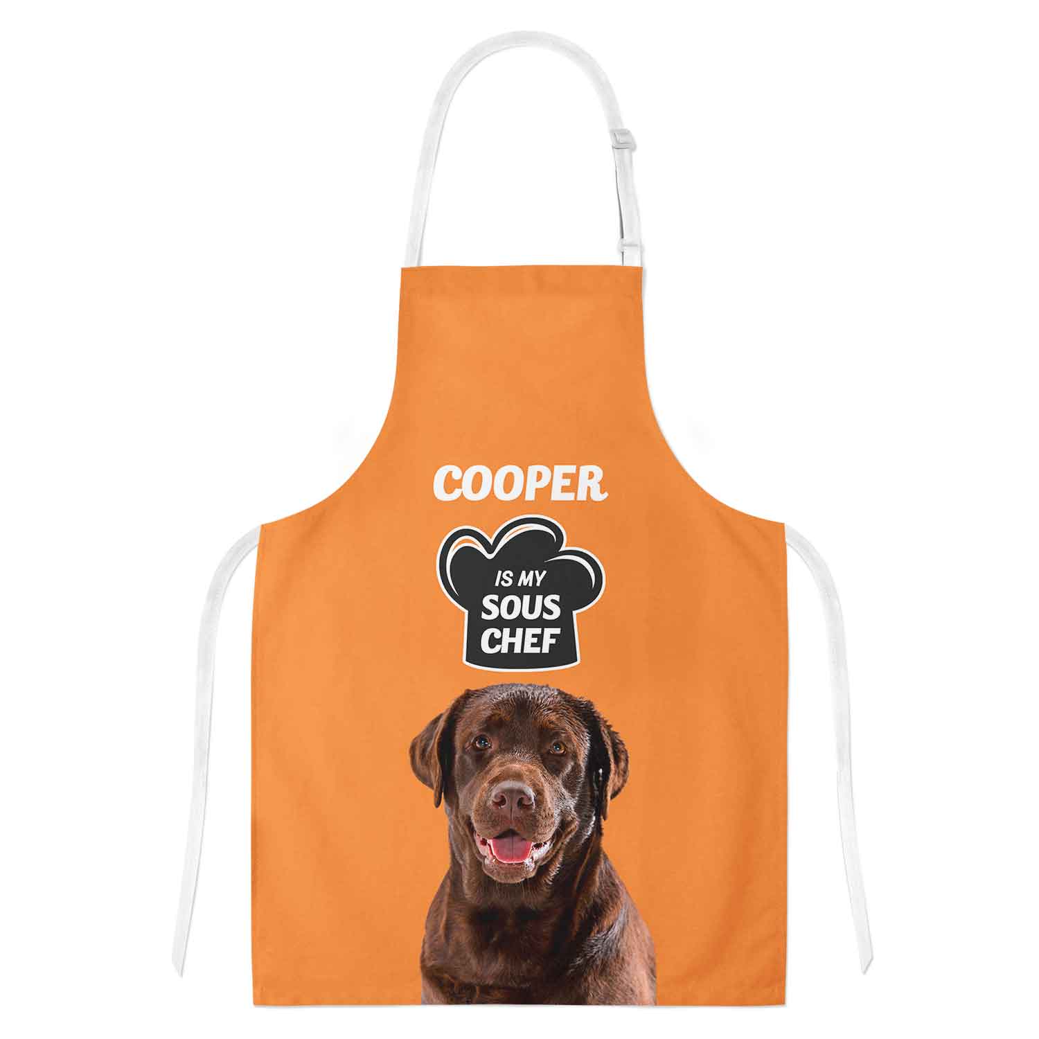 (Dogs Name) Is My Sous Chef Personalised Apron