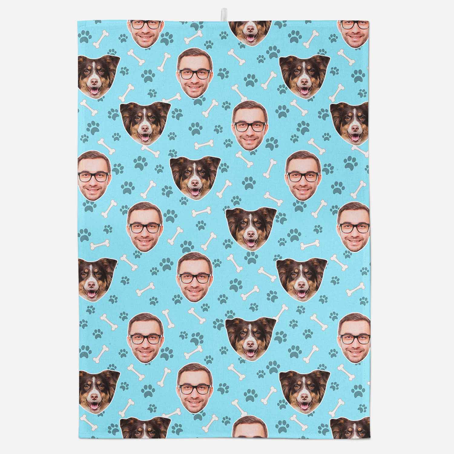 Your Dog & You Personalised Tea Towel