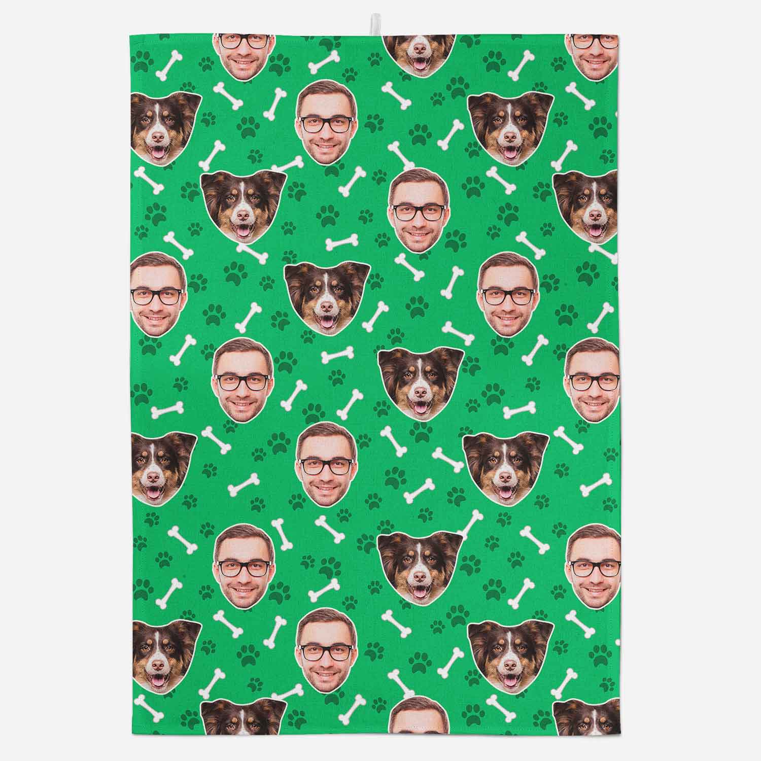 Your Dog & You Personalised Tea Towel