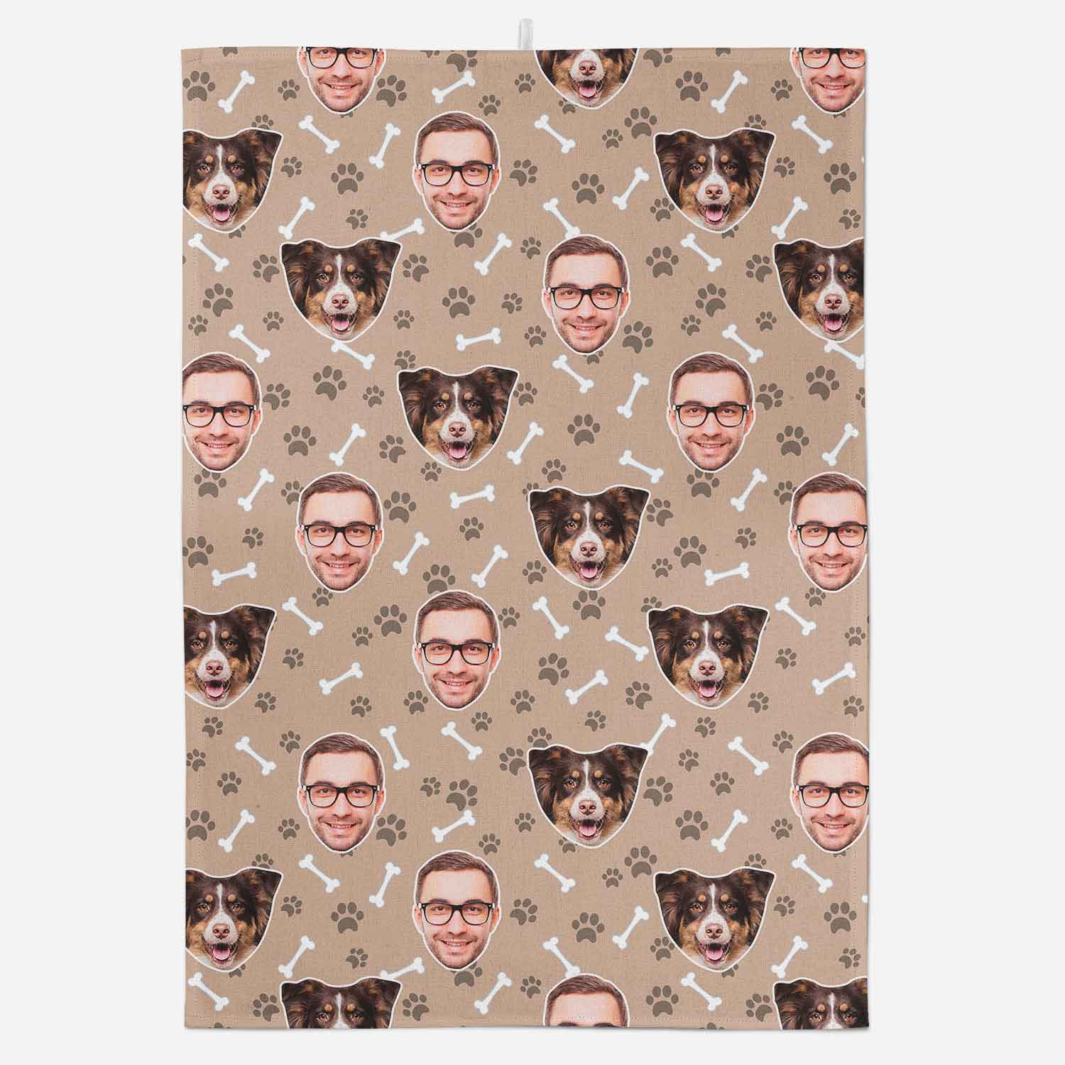 Your Dog & You Personalised Tea Towel