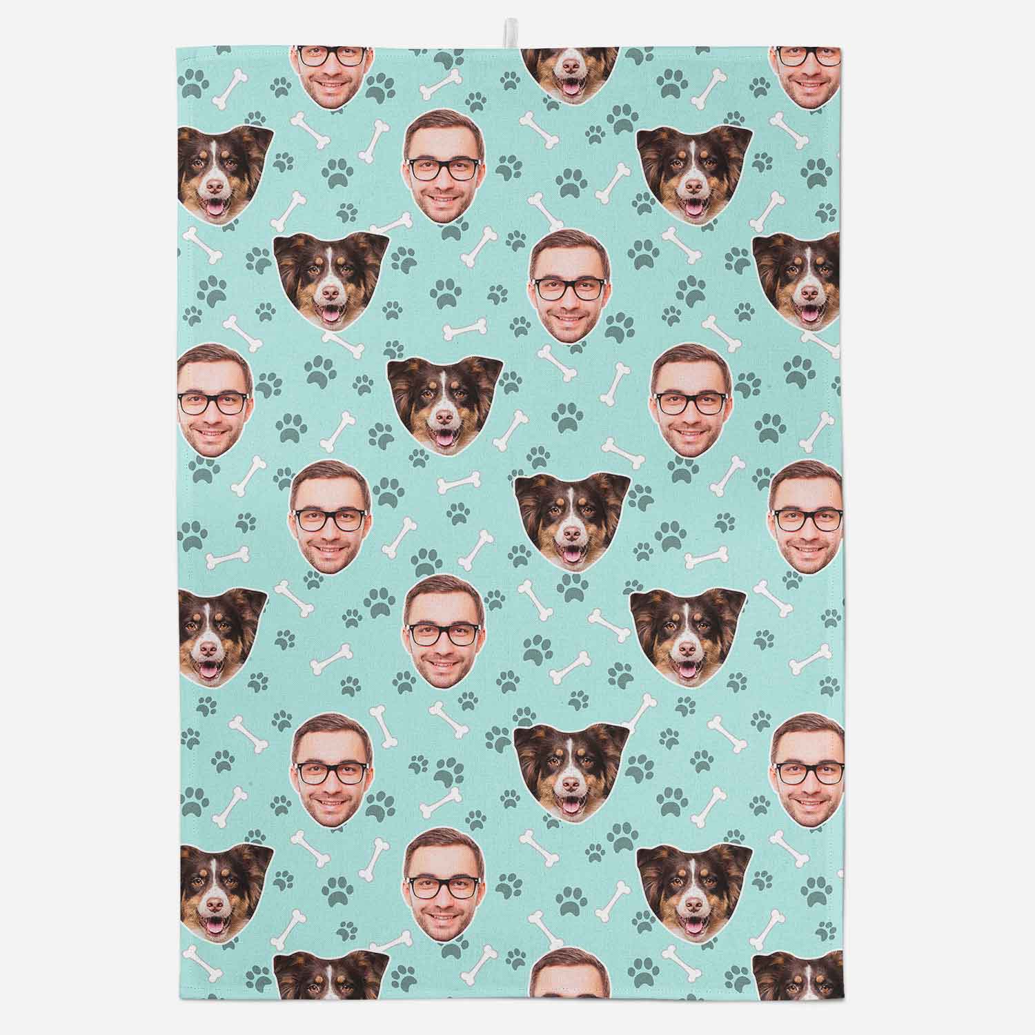 Your Dog & You Personalised Tea Towel