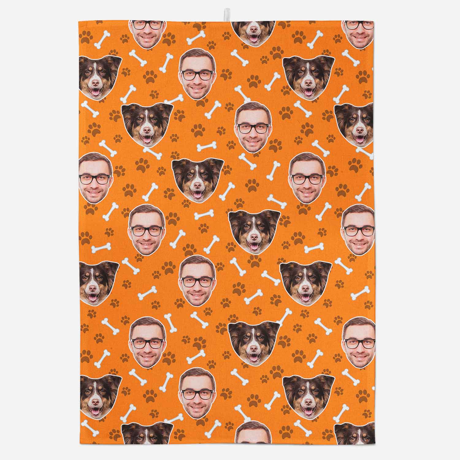 Your Dog & You Personalised Tea Towel