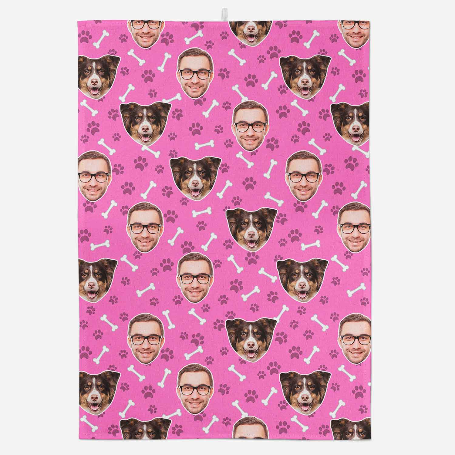 Your Dog & You Personalised Tea Towel