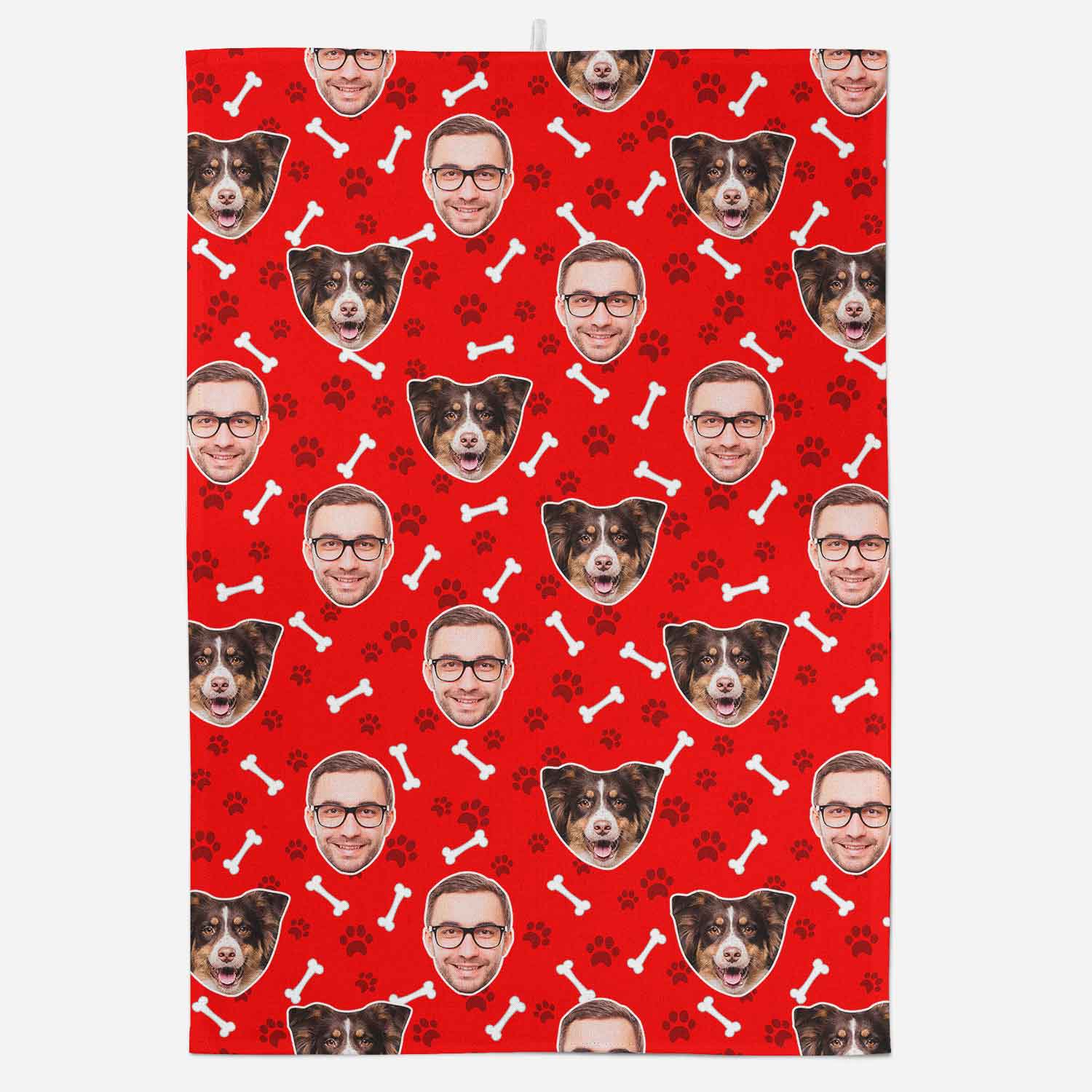 Your Dog & You Personalised Tea Towel