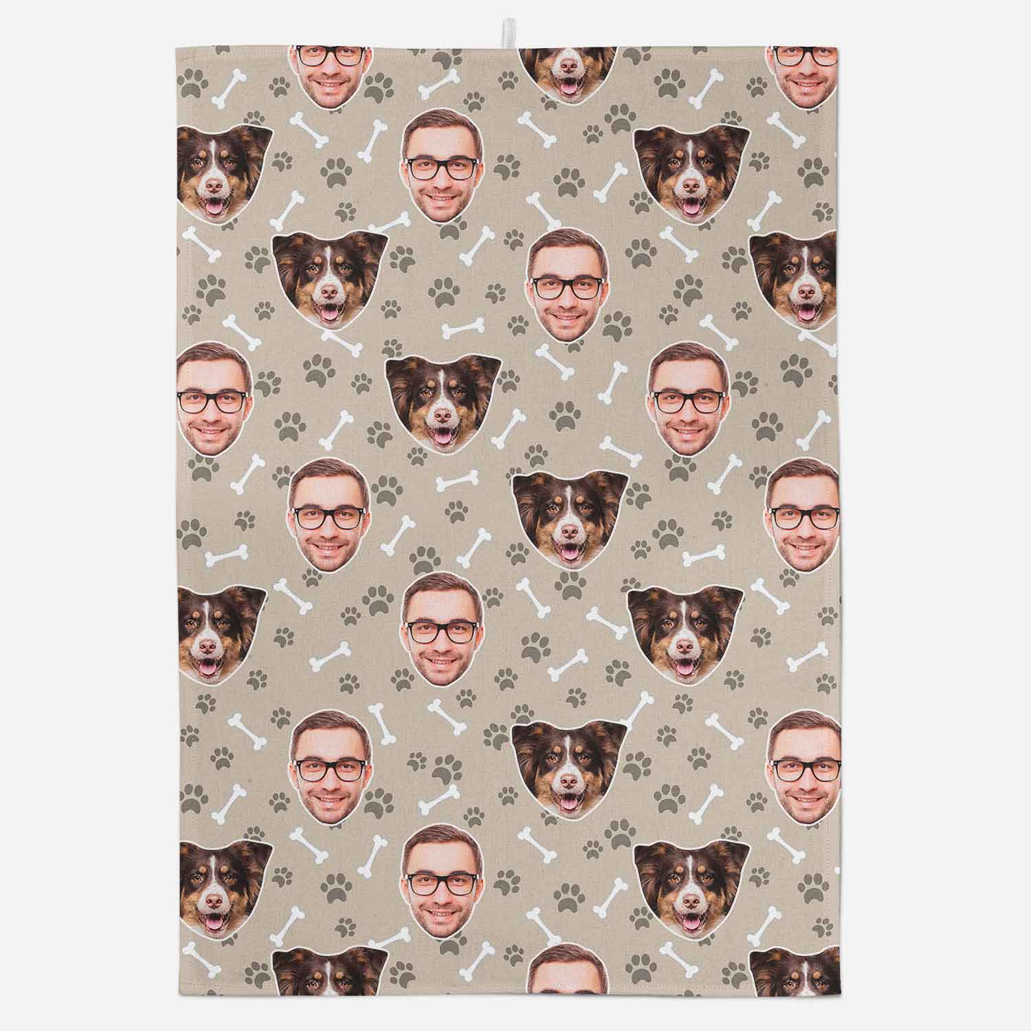 Your Dog & You Personalised Tea Towel