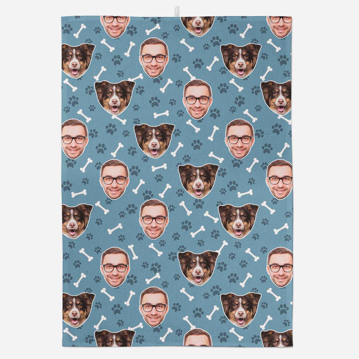 Your Dog & You Personalised Tea Towel