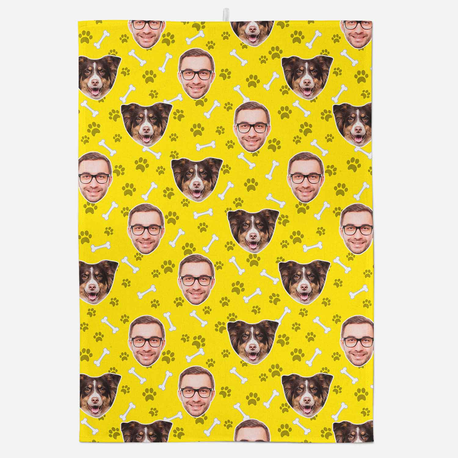 Your Dog & You Personalised Tea Towel